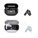 Quad mics ENC LED Power Display Earphones